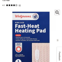 Heating pad king size