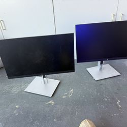 23.8” HP Monitors 