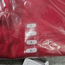 Large Red Men's Scrubs