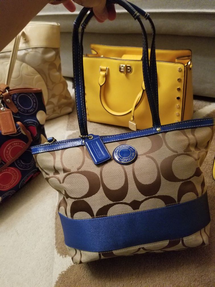 Authentic Michael Kors and coach bags