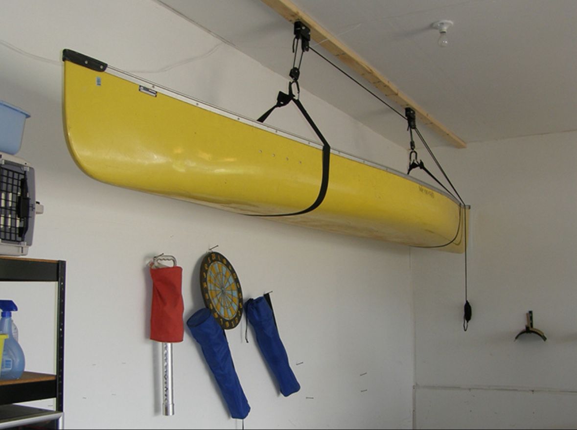 Kayak Pulley System - Storage