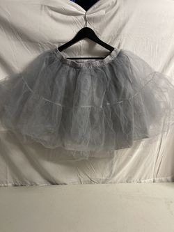 Grey Tulle Petticoat 