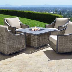 Corbin Abbyson Corbin fire pit Set (new!)