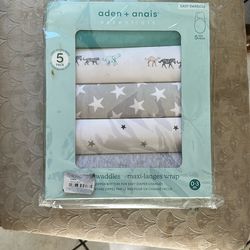 Wrap Swaddles / Max-lances Wrap 5 Pk NEW ..