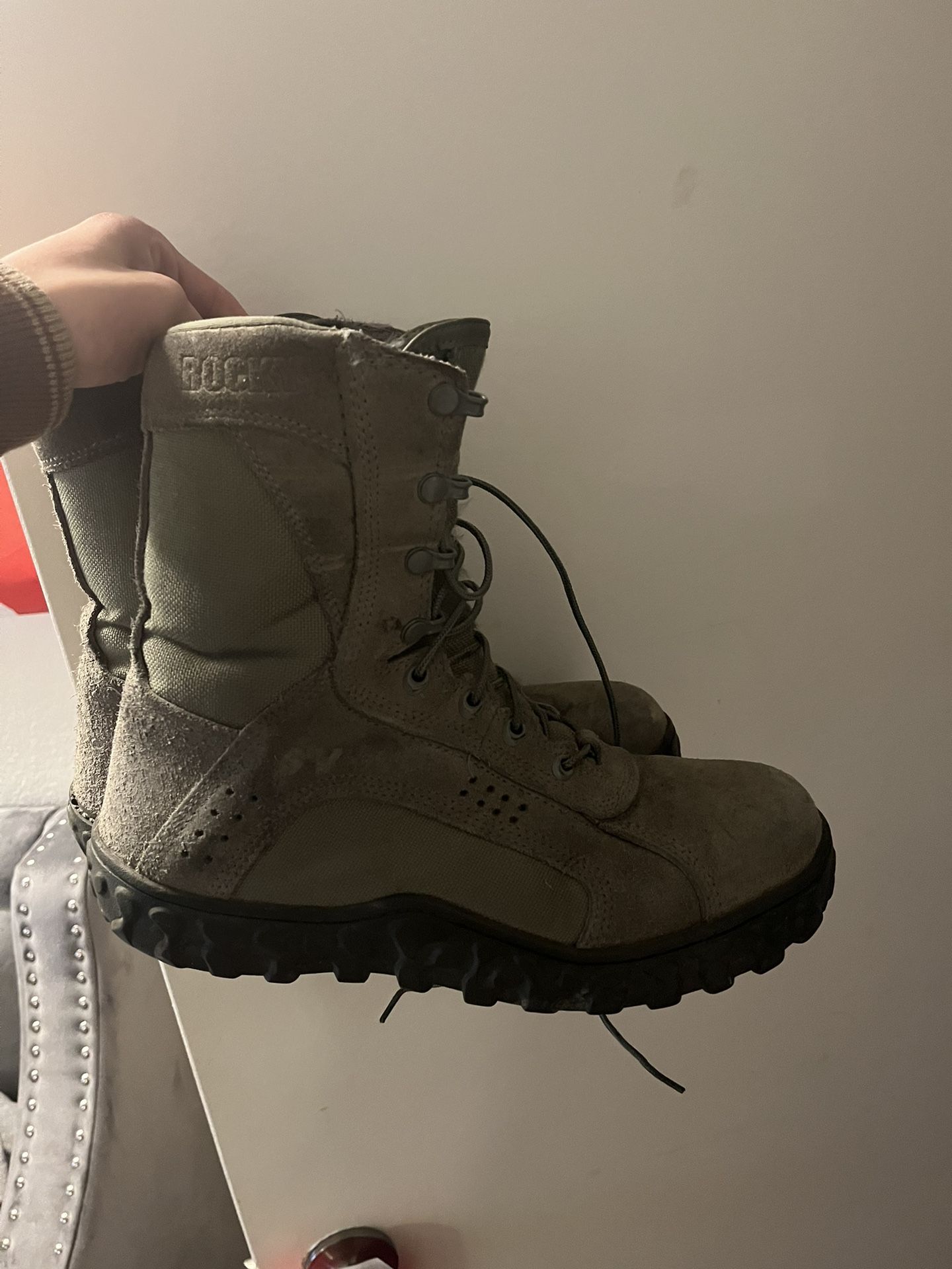 Rocky S2V Steel Toe Military Boot - Work Boot