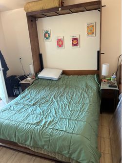 Queen Murphy wall bed