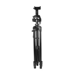 onn 52" Aluminum Compact Camera Tripod Adjustable Height, Light Weight, Mounts for SLR|Camera|Smartphone|GoPro
