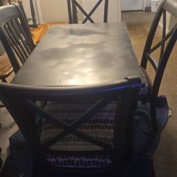 Table And Four Chairs 