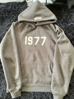 Essentials 1977 Dark Oatmeal Hoodie S