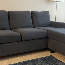 Small Blue Couch 