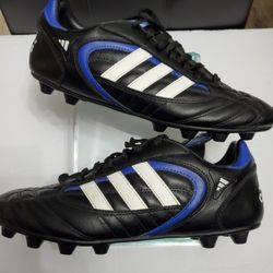 Vintage RARE retro Adidas 1998 JBC 752001 Football Boots US Sz 11/UK Sz 10.5