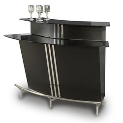 Broadway Bar with wire frame chairs