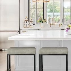 24 Inch Counter Height Bar Stools Set of 2