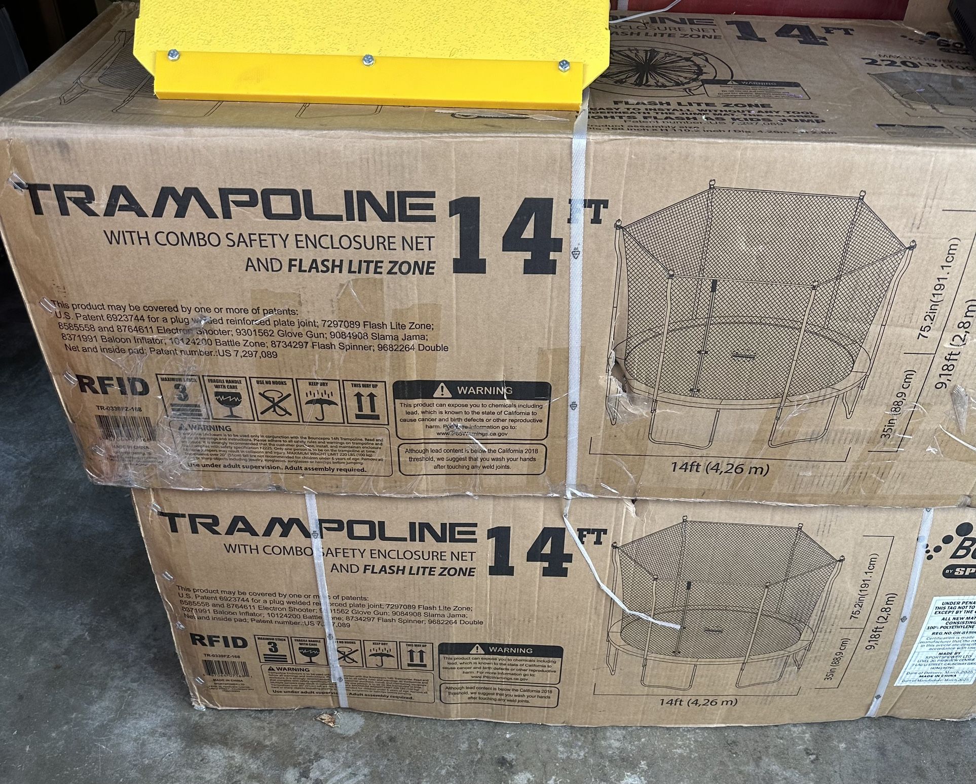 Bounce Pro 14ft Trampoline