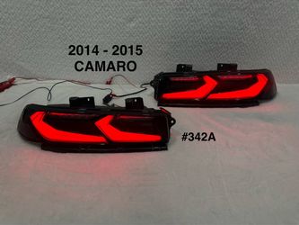 2014 To 2015 Chevrolet Camaro Sequential LED Turn Signal C8-Style Tail Lights