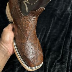 Alfa Ostrich boots