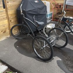 Black Trike Bike 3 Wheeler 