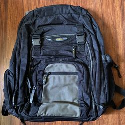 Targus Backpack Laptop Bag Multiple Pockets
