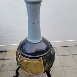 Steel,  Cast  Iron Chimenea 
