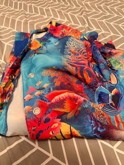 Buttersoft ocean scrub jacket xs