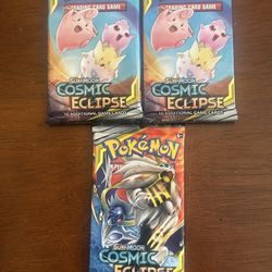 Pokémon Trading Card Game Sun & Moon Cosmic Eclipse Booster Pack