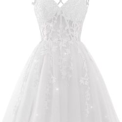 White Dama / Homecoming Dress
