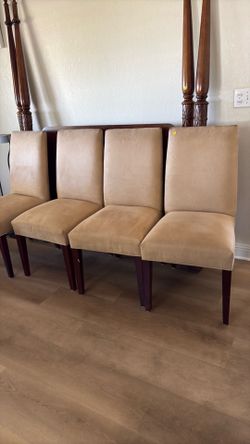 Suede Chairs