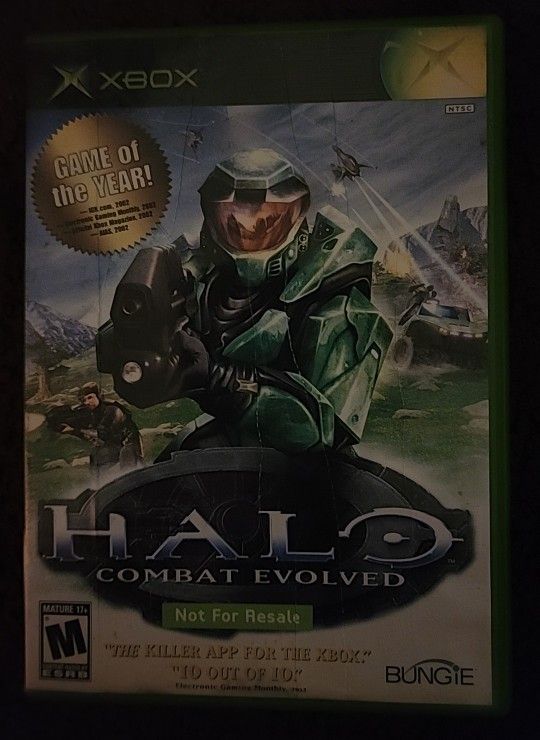 Halo: Combat Evolved Xbox Not For Resale Edition