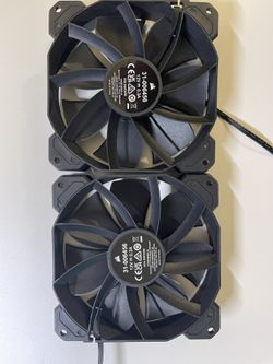 Corsair 120mm Fans X2 Like New