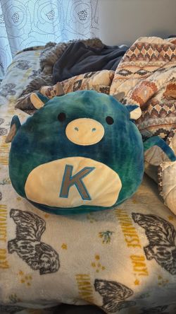 "K" Dragon Squishmallow Plushy