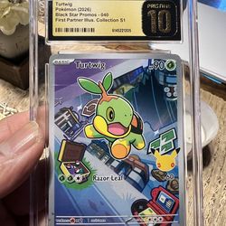 CGC Pristine 10 Pokemon First Partner Series 1