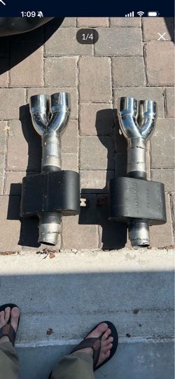 Cherry bomb mufflers with quad 4”tips