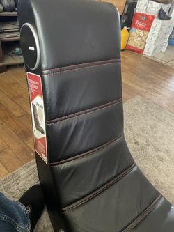 Leather Gaming Chair With Speakers . Never Used
