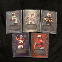 NFL Quarterbacks Numbered Cards 