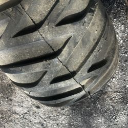 Mower Tire Never Mounted