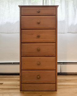Tall Wooden Dresser