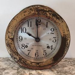 Seth Thomas Corsair Ships Bell Clock 1004 Corsair-W E537-000. 