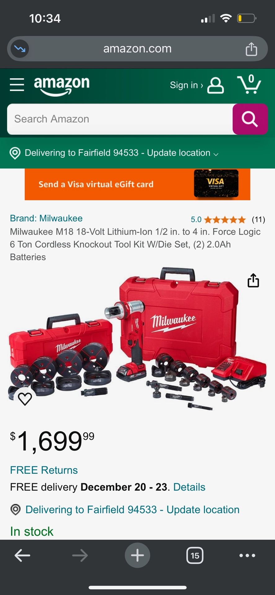 Cordless Knockout Kit