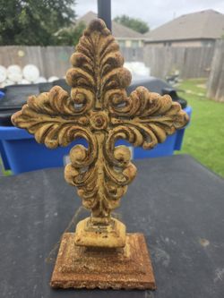 Cast Iron Standing Cross