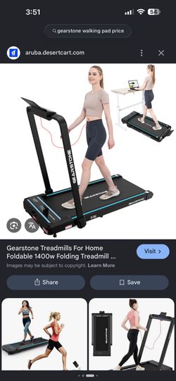 Red GEARSTONE Walking Pad