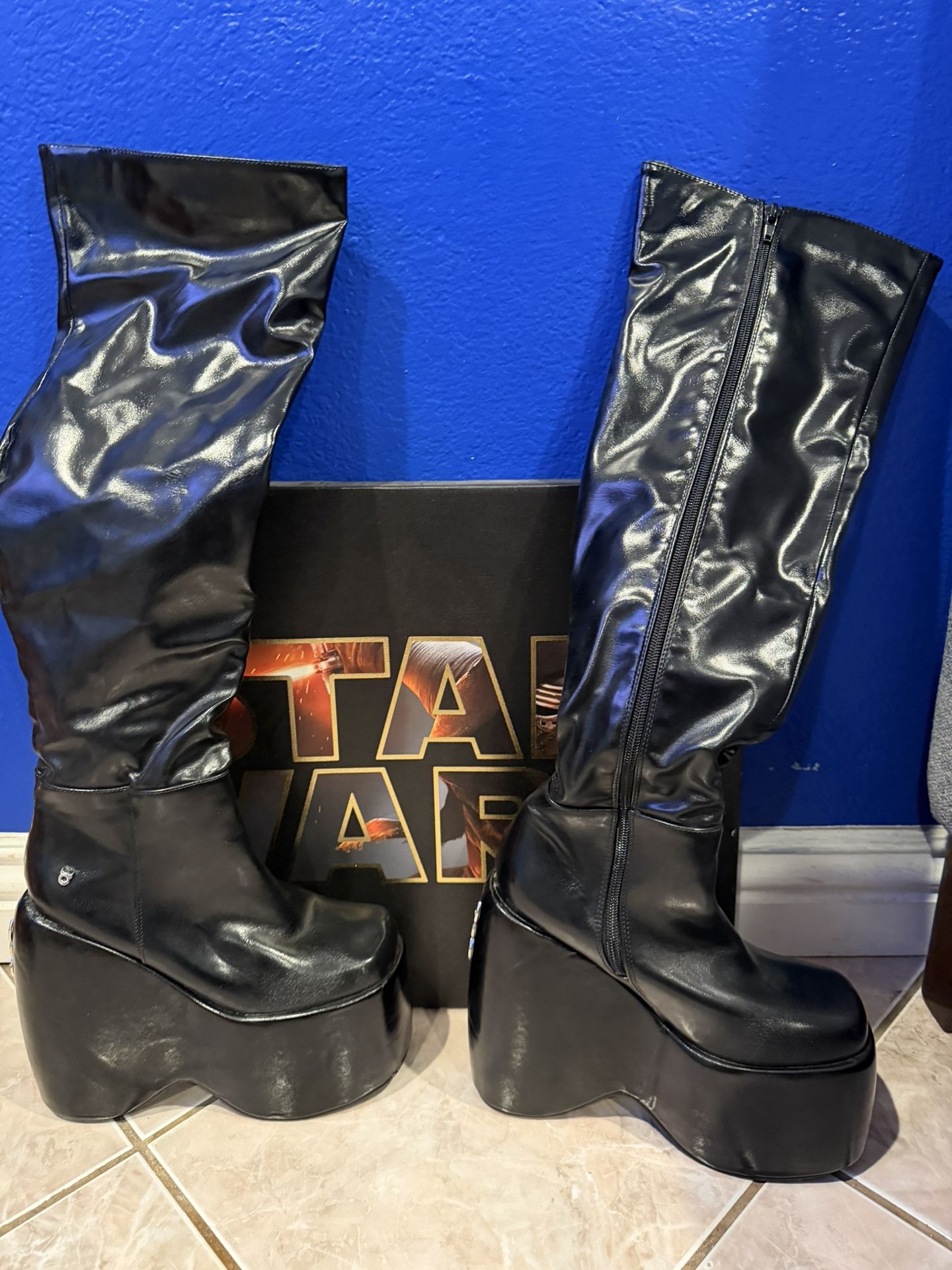 Thigh High Platform Boots