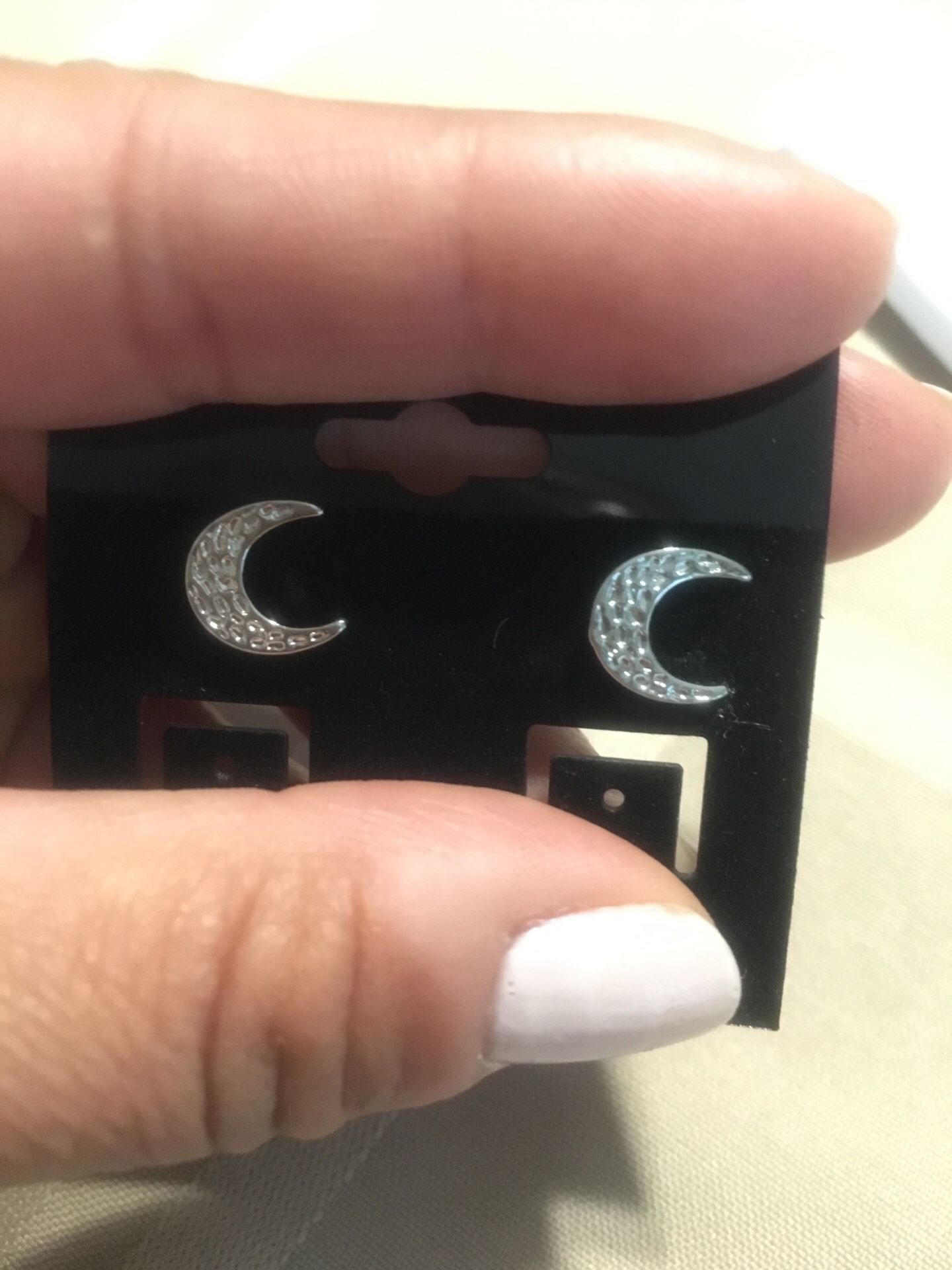 Moon 🌙 earring:)
