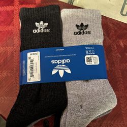 New Adidas Socks  Large