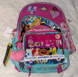 Disney Princess Pink 17” Backpack