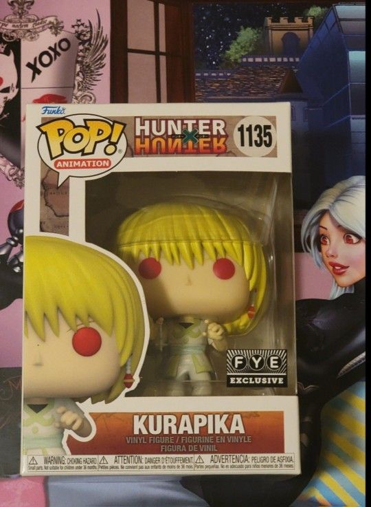 Funko Pop! Vinyl: Hunter x Hunter - Kurapika - FYE (Exclusive) #1135 🚢🐅🚢