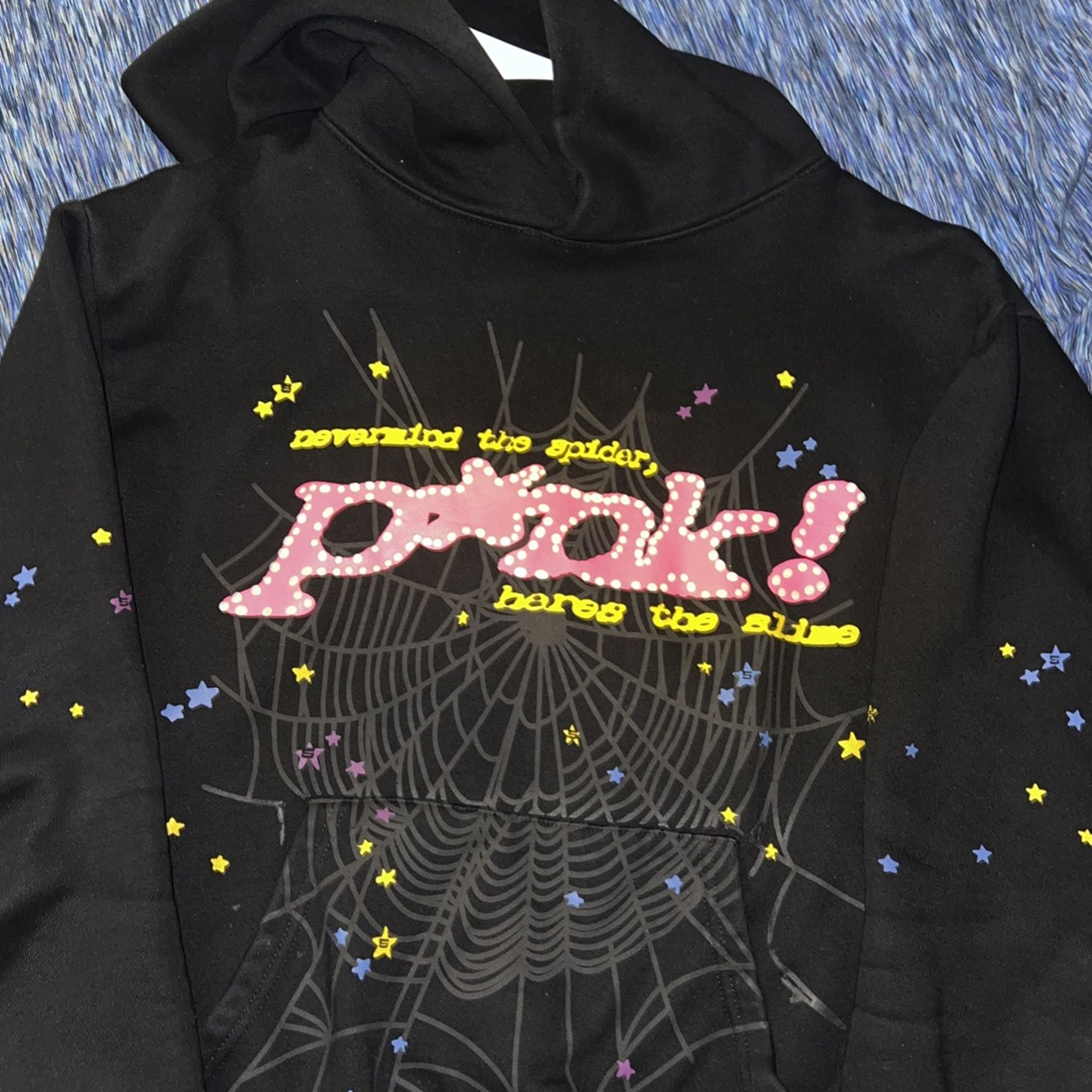 Black Pink Sp5der Hoodie