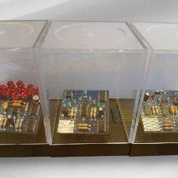 Electronic Jewelry Computer Circut Board Tack Pin 