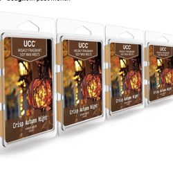 4 Pack Fall Scented Melt Cubs 