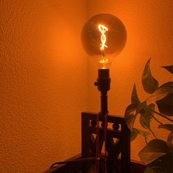 Unique Lamp Including Bulb