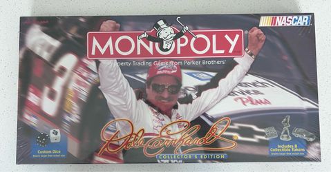 Vintage Dale Earnhardt NASCAR Monopoly Collector's Edition
